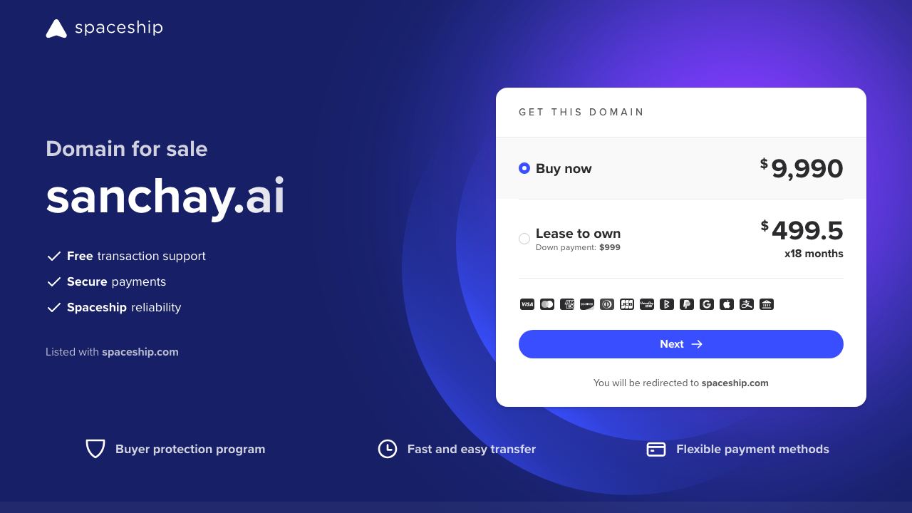 Sanchay.ai 网站截图