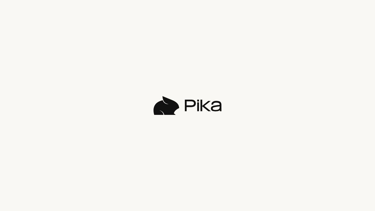 Pika Labs 网站截图