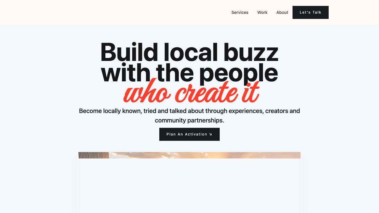 ShowStop website screenshot