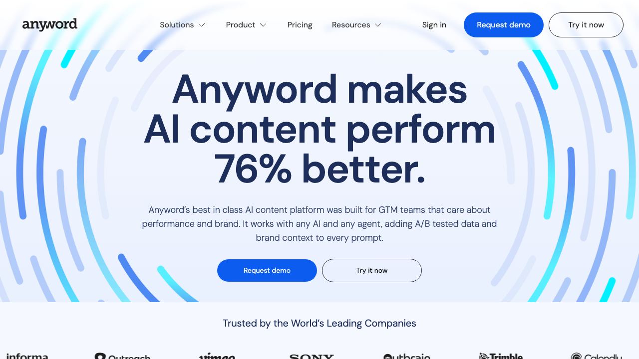 Anyword 网站截图