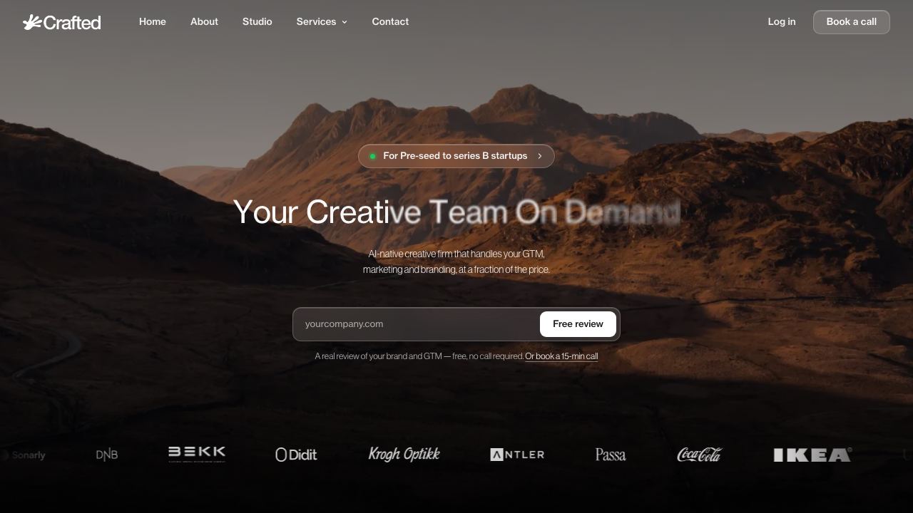 EmailCrafted website screenshot