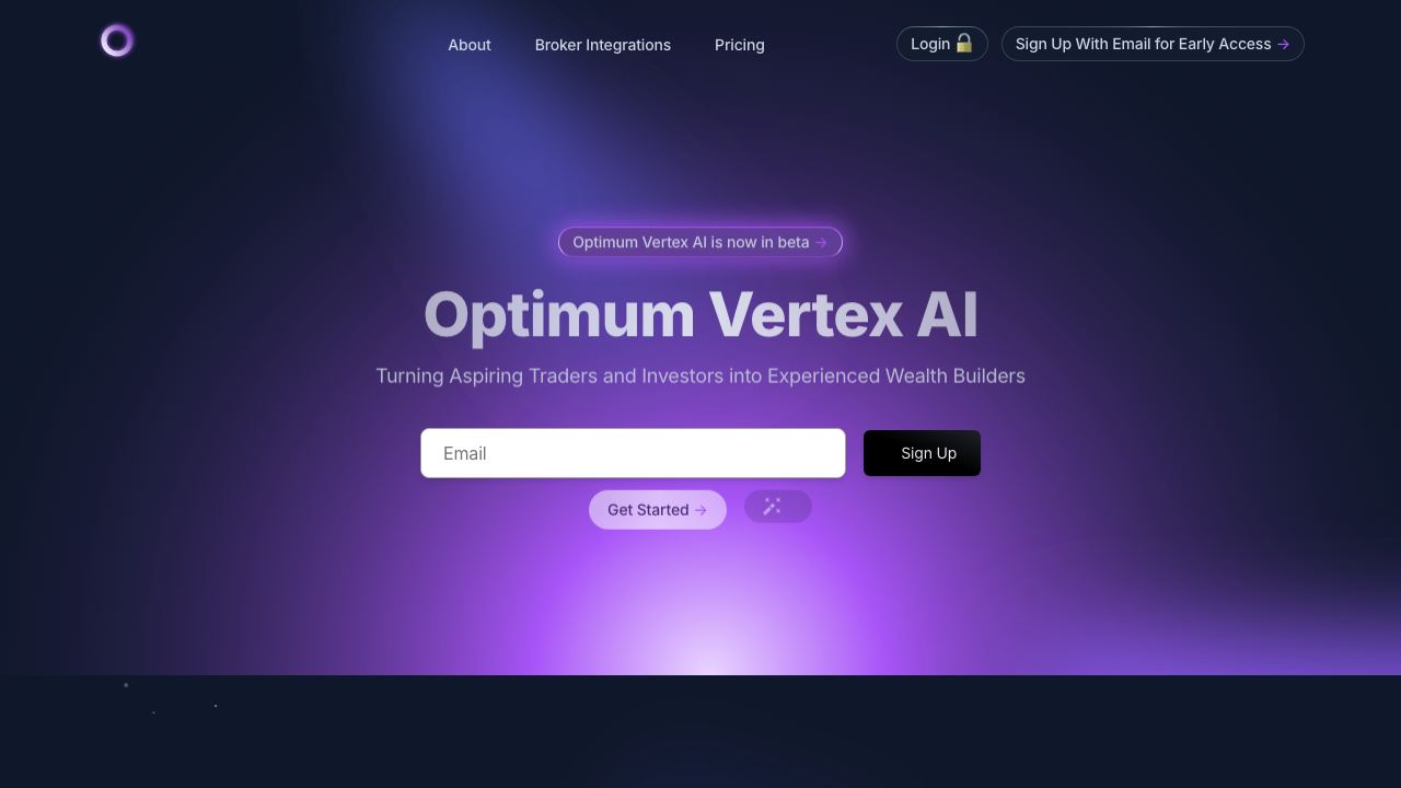 Optimum Vertex AI 网站截图