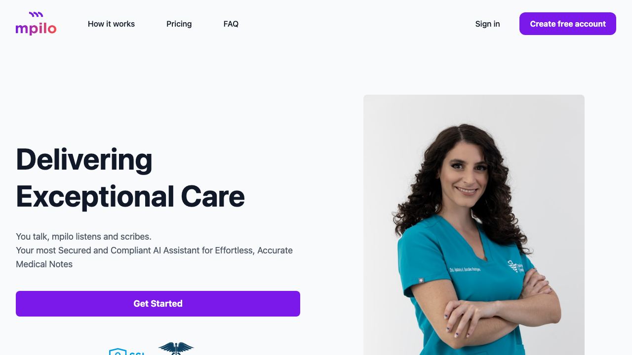 mpilo website screenshot