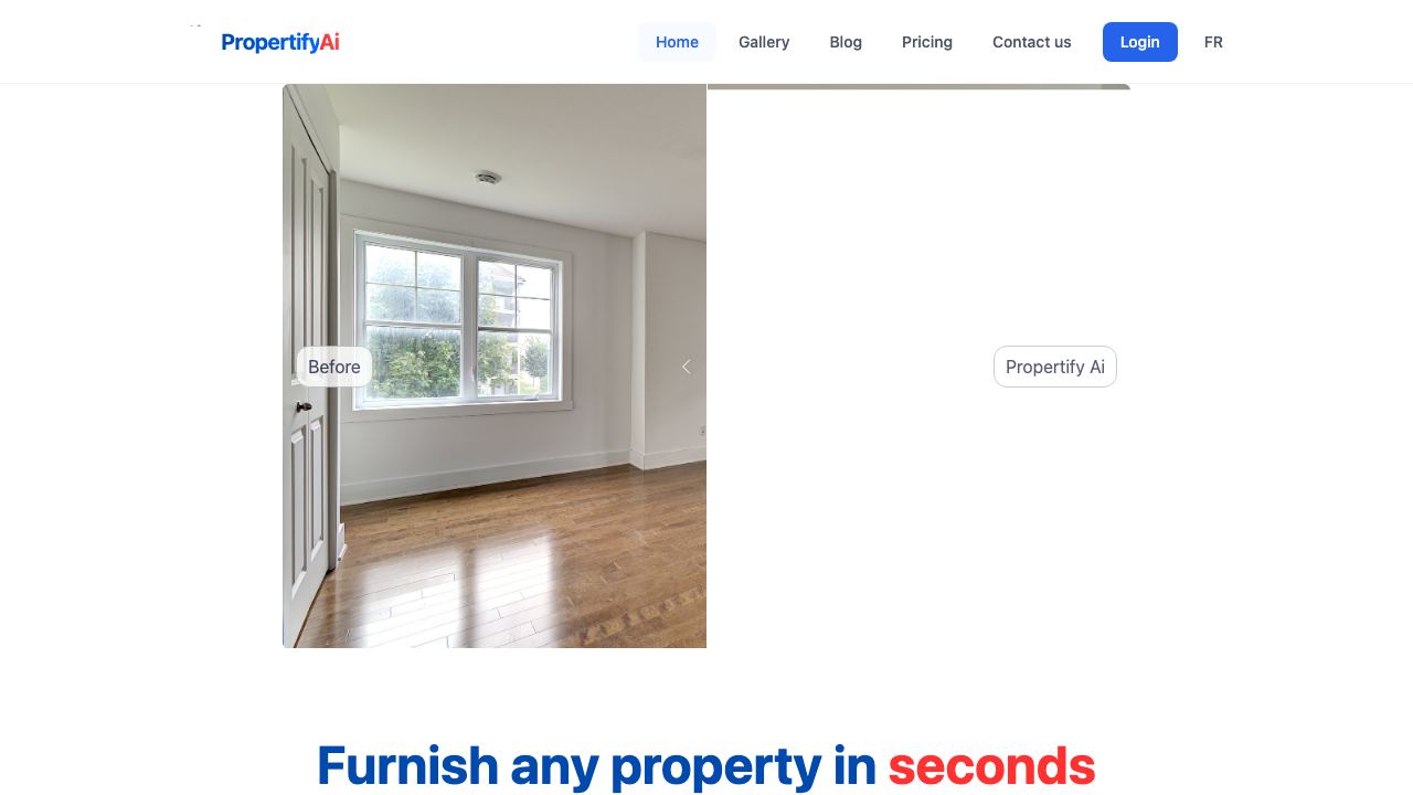 Propertify Ai website screenshot
