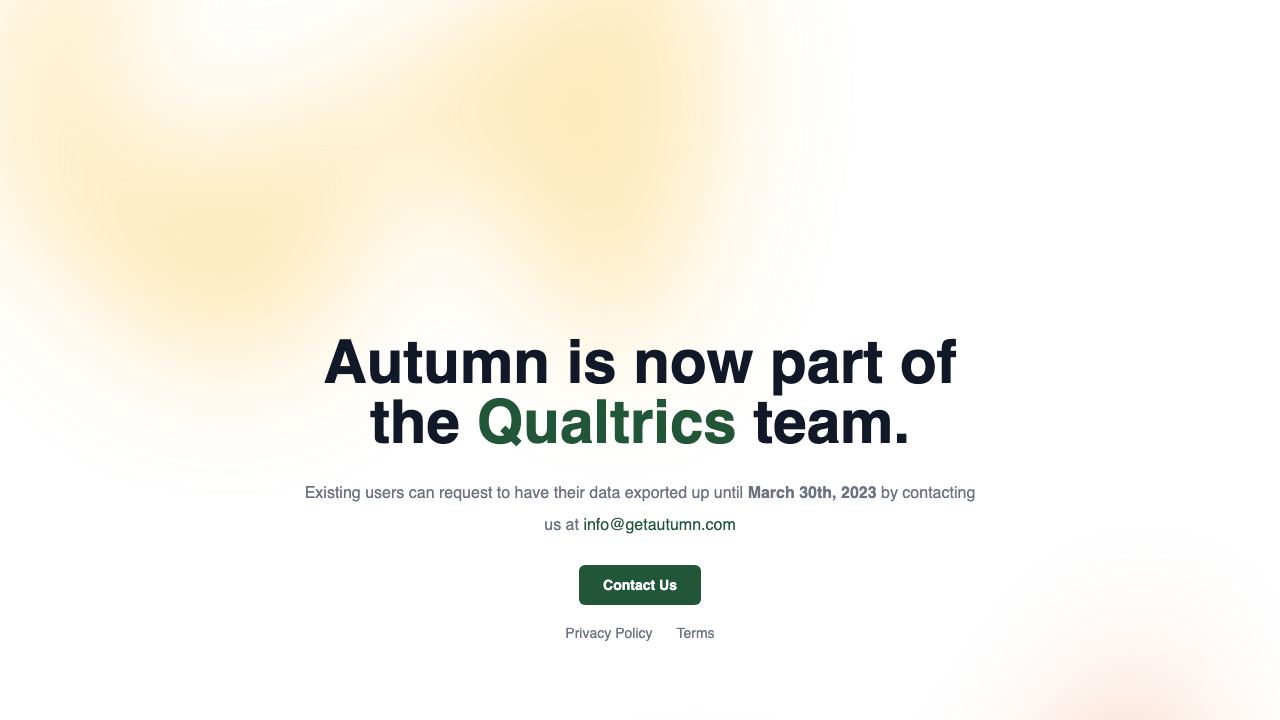 Autumn AI 网站截图