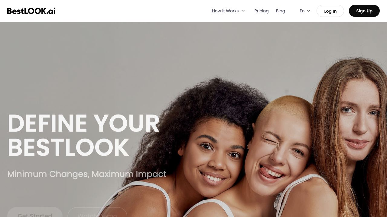 BestLOOK.ai 网站截图