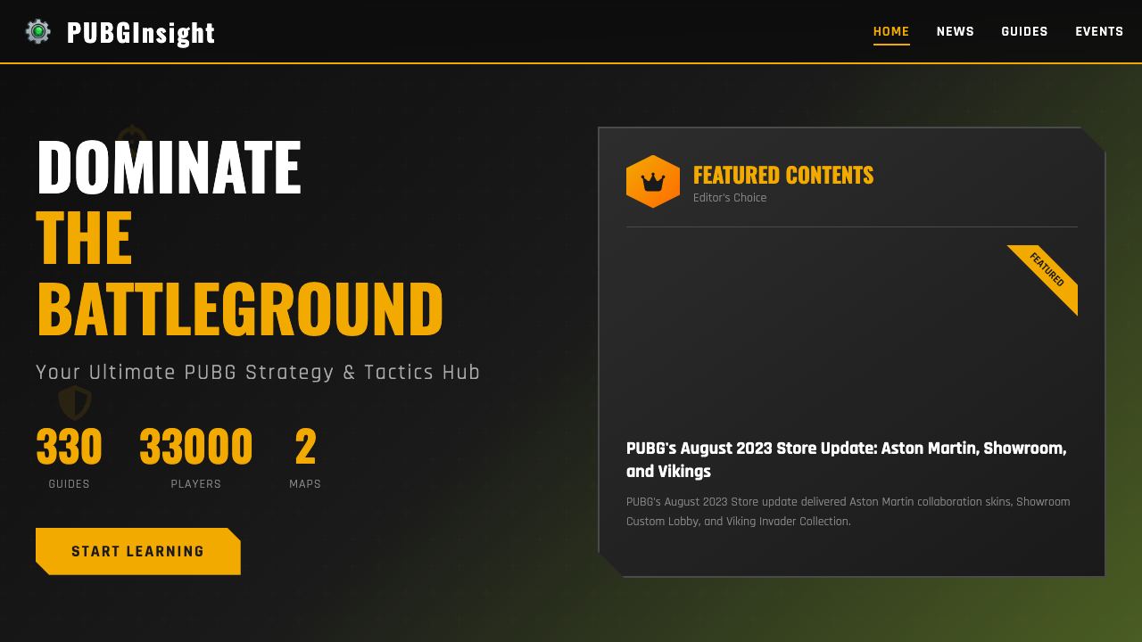 Fjorney website screenshot
