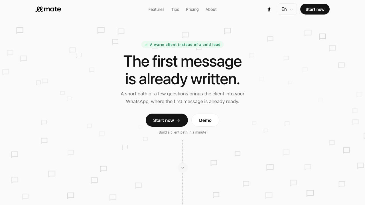 AI-Powered WhatsApp Assistant 网站截图