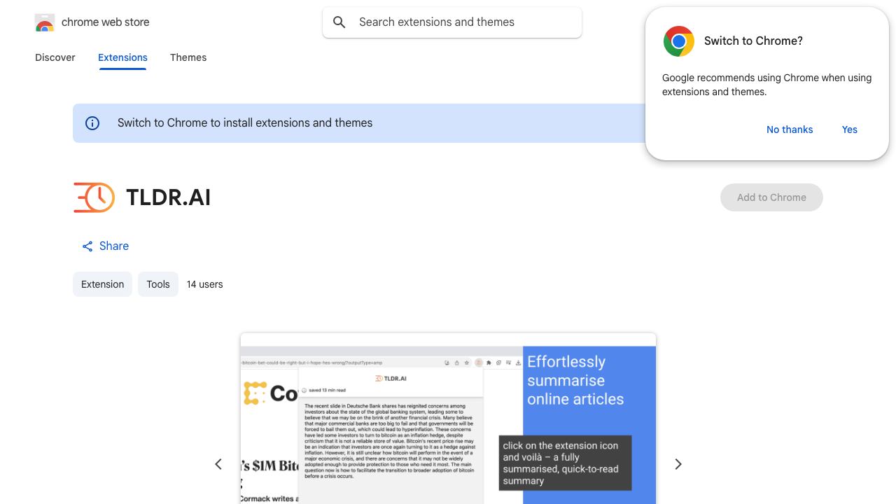 TLDR.AI 网站截图