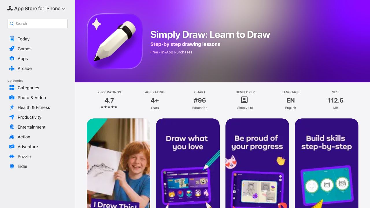 Simply Draw 网站截图