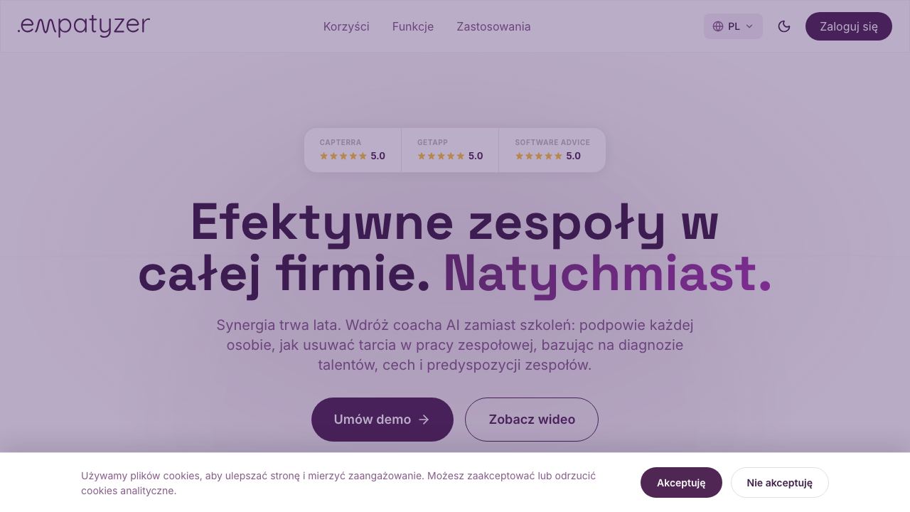 Empatyzer 网站截图