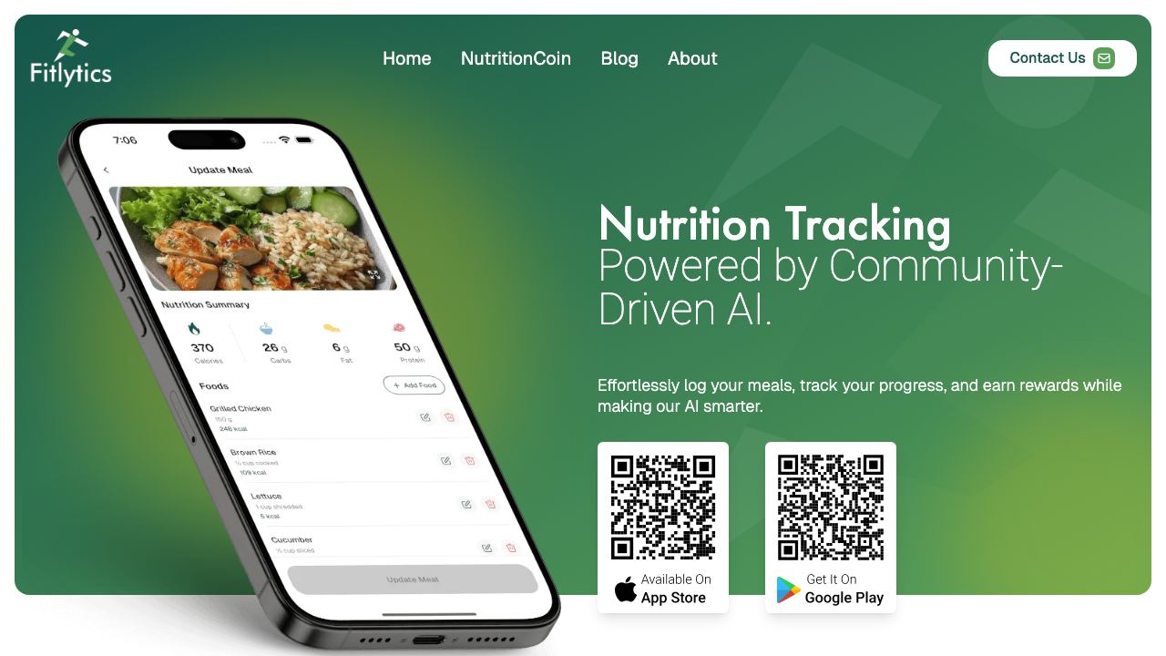 Fitlytics 网站截图