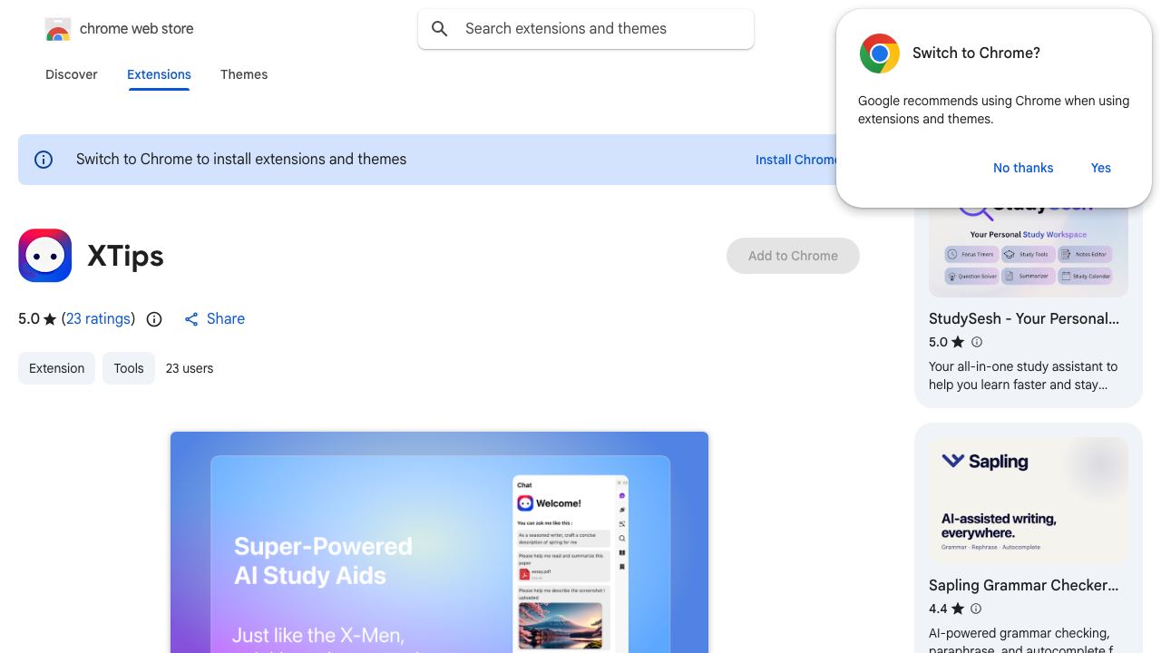XTips 网站截图