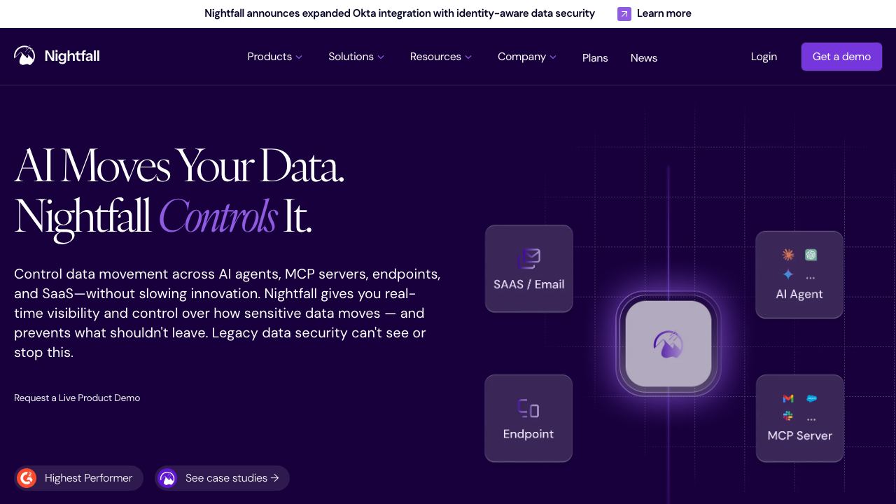 Nightfall AI for Zendesk 网站截图