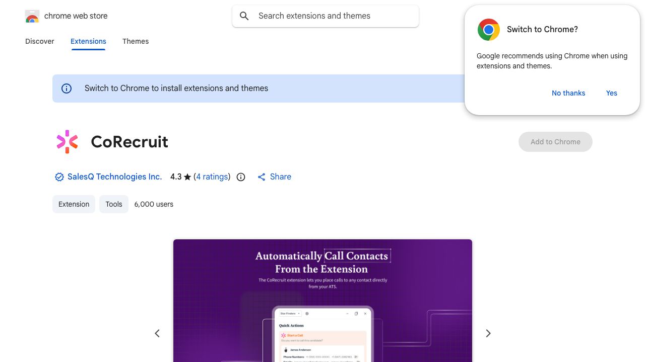 Quil website screenshot