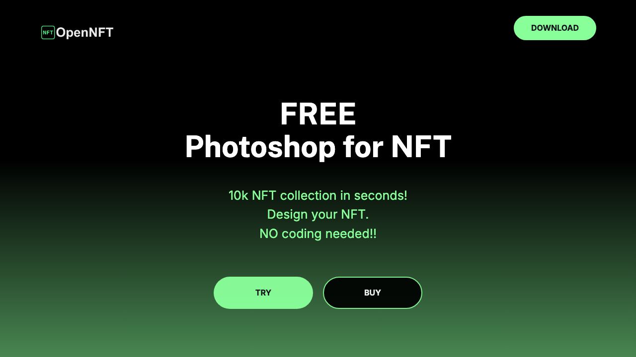 OpenNFT website screenshot