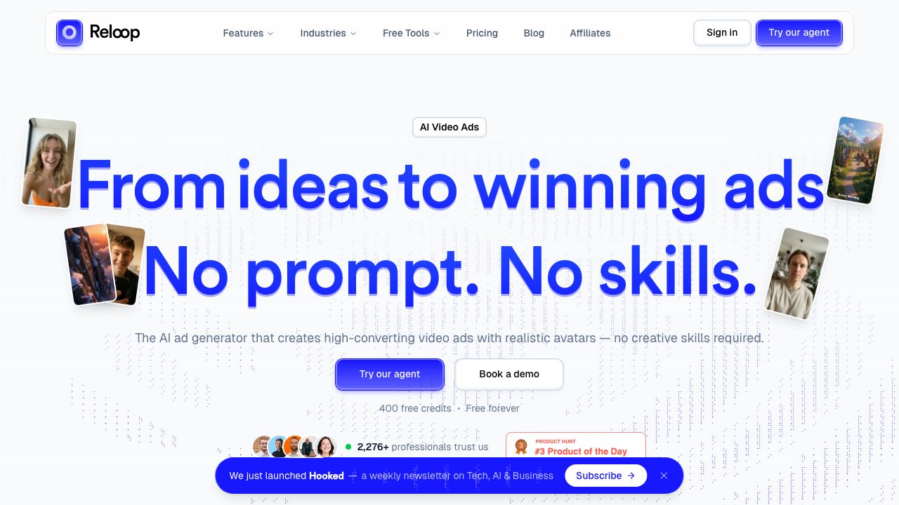 Reloop website screenshot