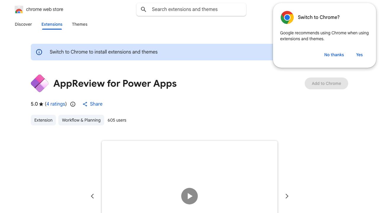 AppReview for Power Apps 网站截图