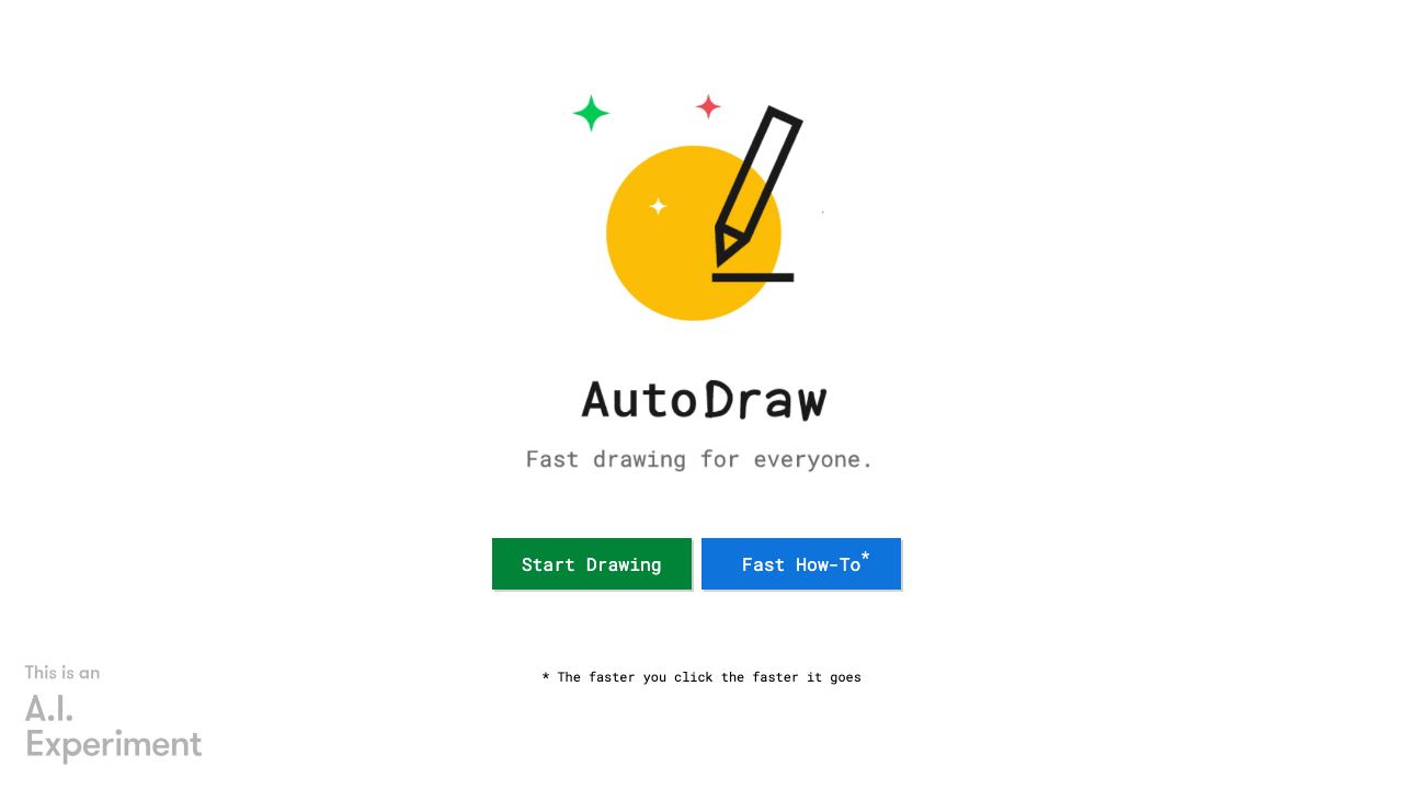 Autodraw website screenshot