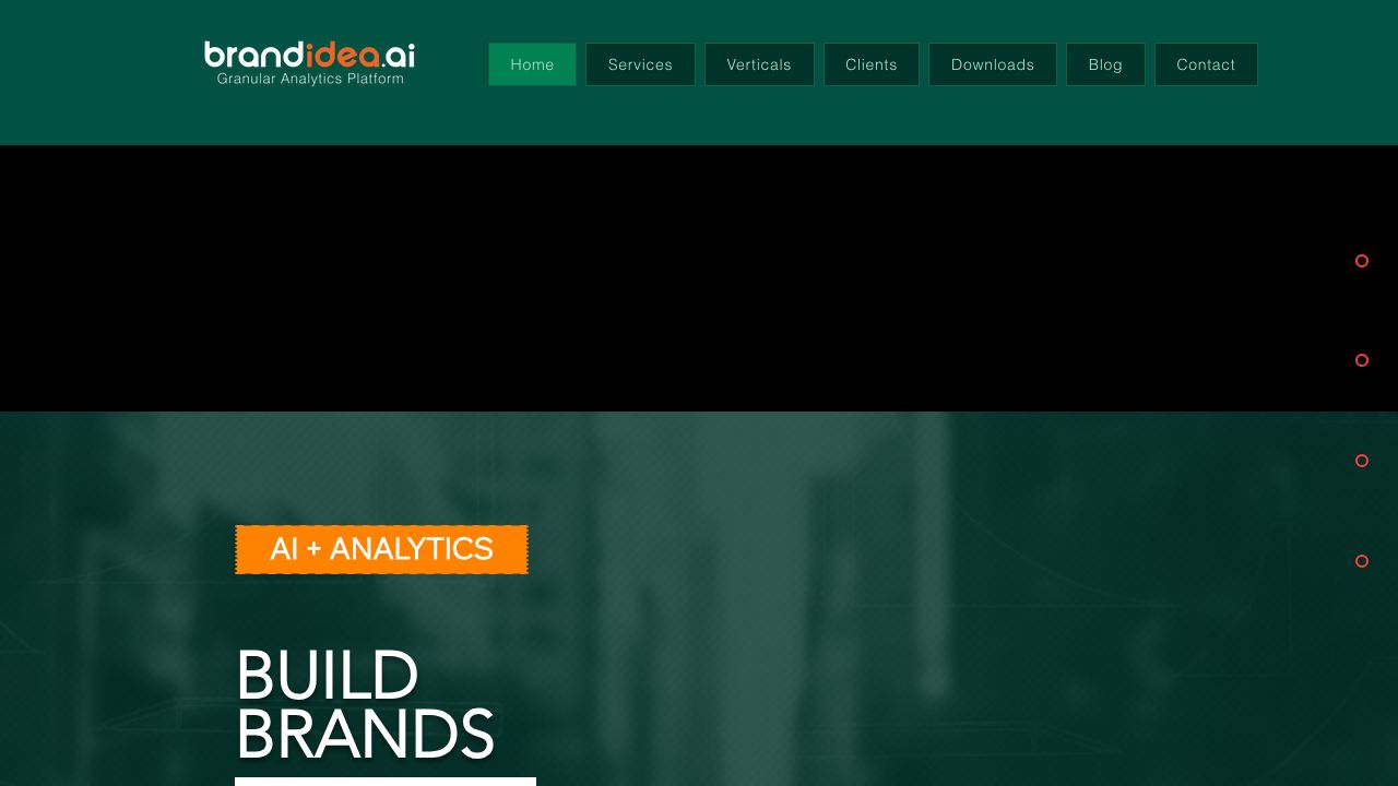 Brandidea.ai 网站截图