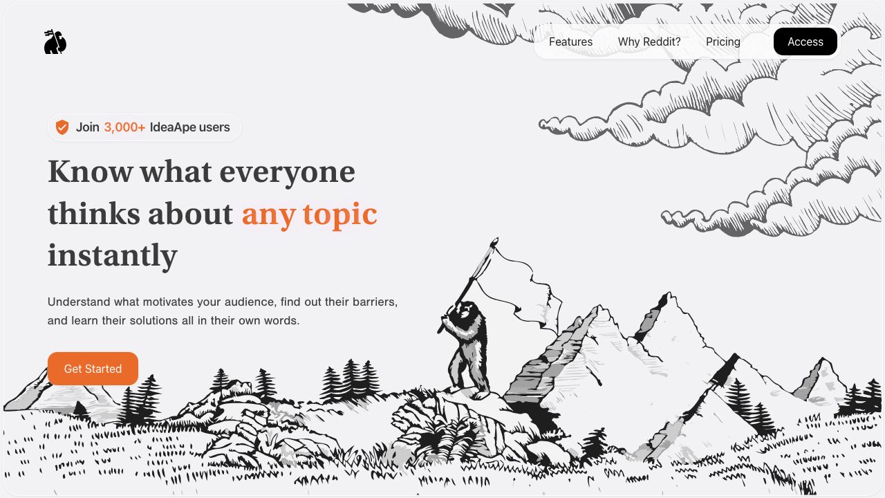 Elapse website screenshot