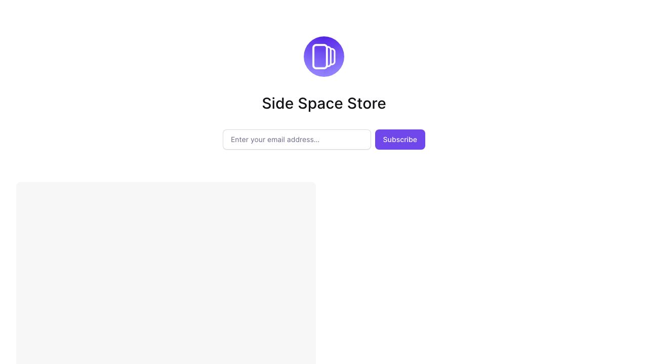 Side Space 网站截图
