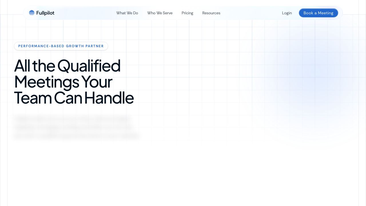 Fullpilot website screenshot