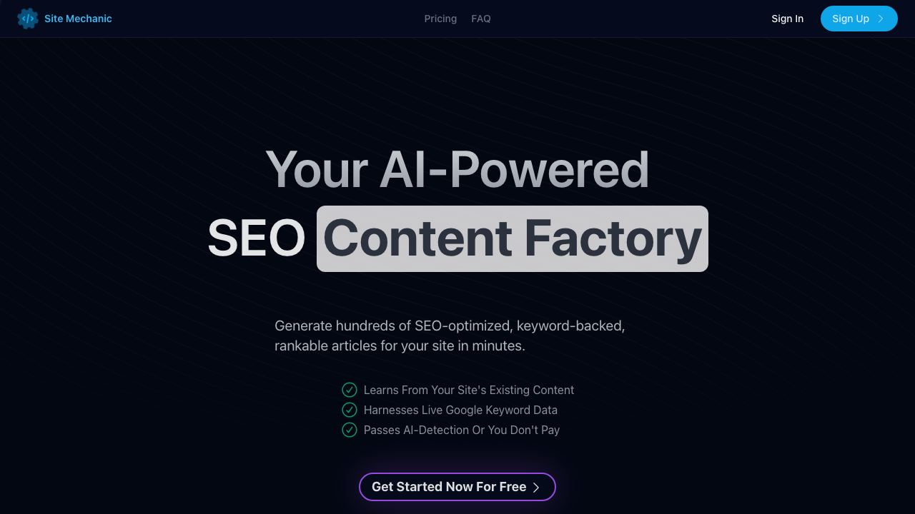Convert Rocket AI 网站截图
