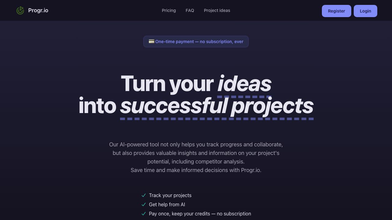 Progr.io 网站截图