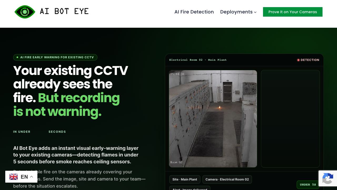 AI Bot Eye 网站截图