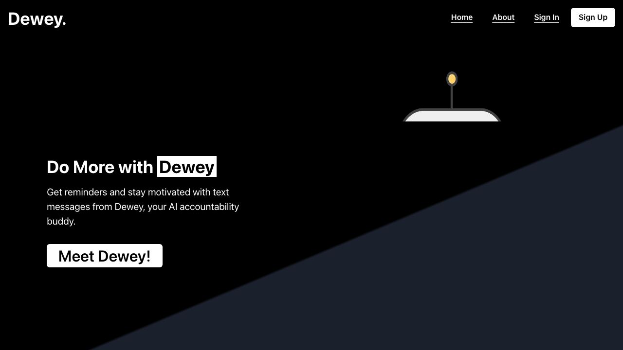 Dewey 网站截图