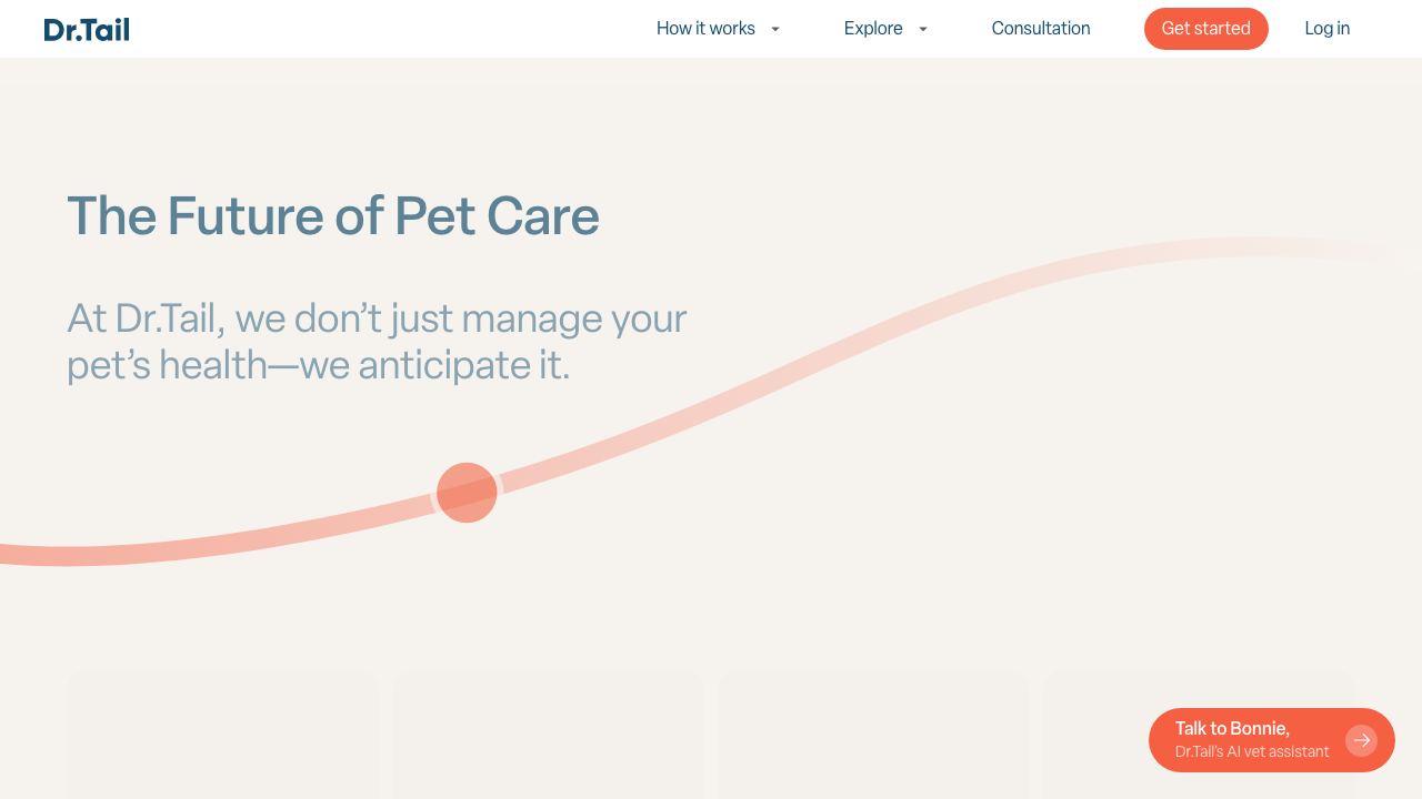 Dr.Tail website screenshot