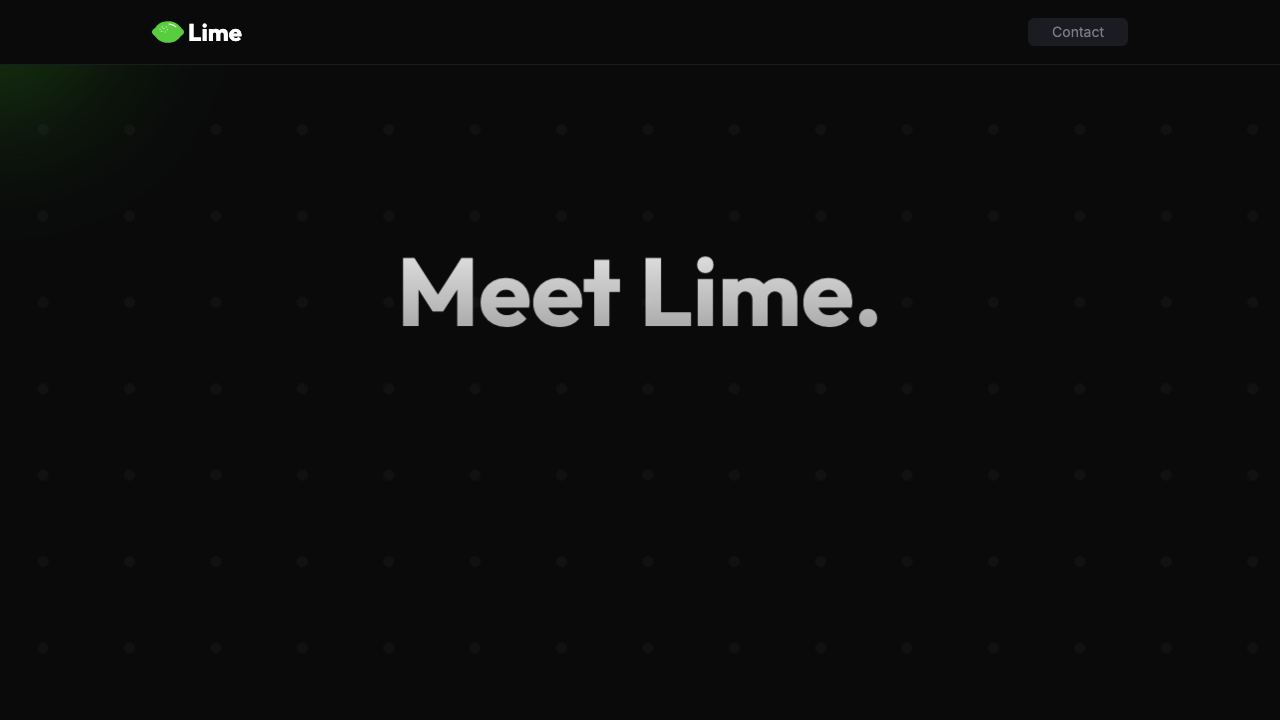 Lime AI 网站截图