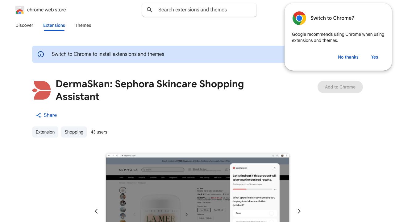 DermaSkan 网站截图