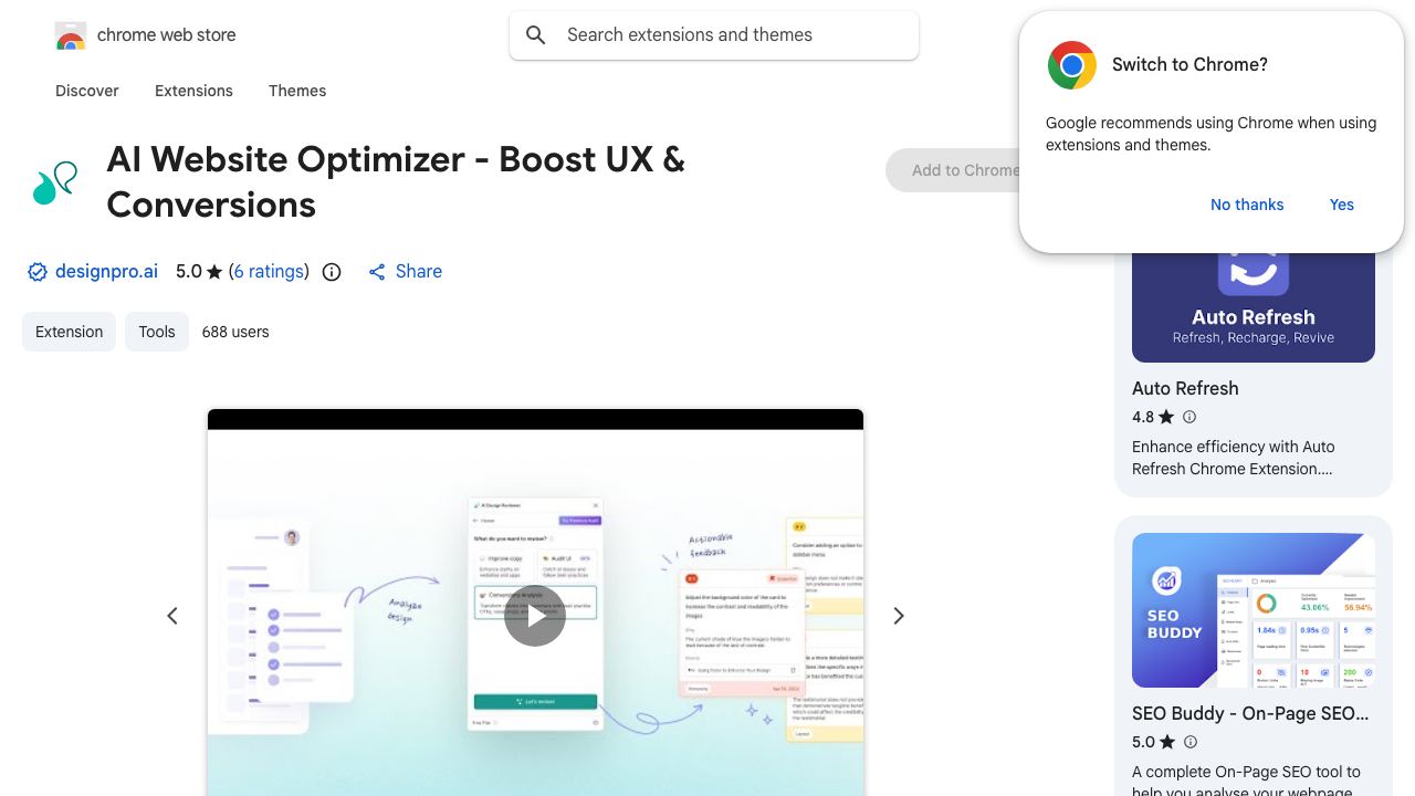 AI Website Reviewer 网站截图