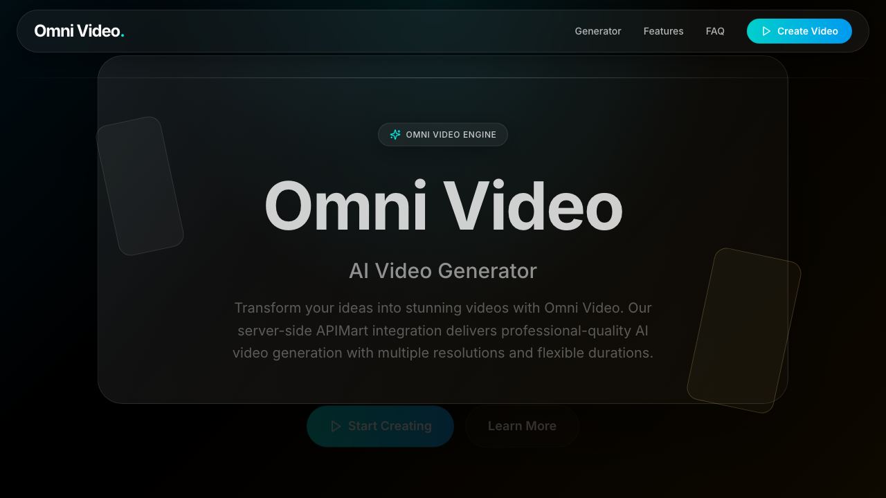 Omni Video - 1 网站截图