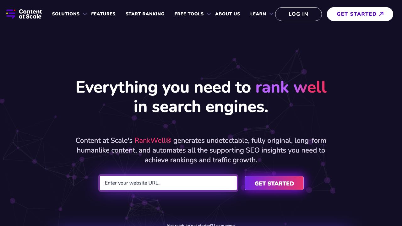 Content At Scale 网站截图