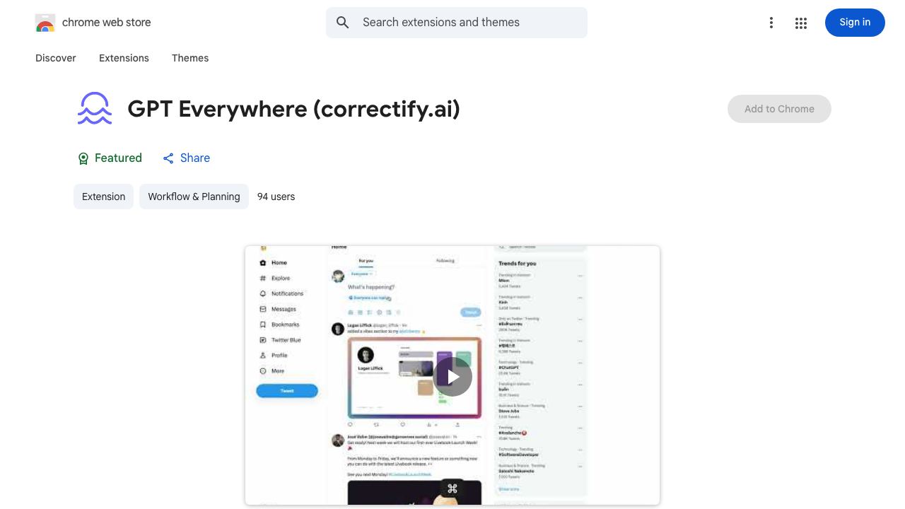 GPTEverywhere 网站截图