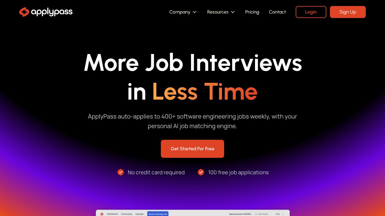 ApplyPass.com 网站截图