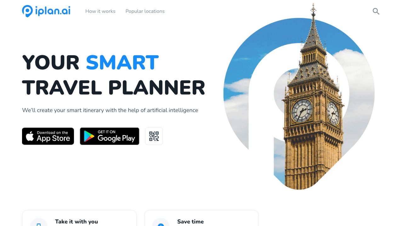 iPlan.ai 网站截图