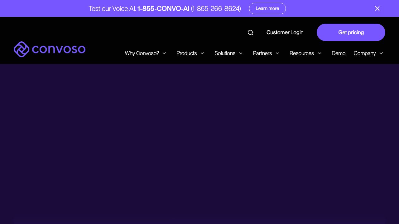 Convoso 网站截图