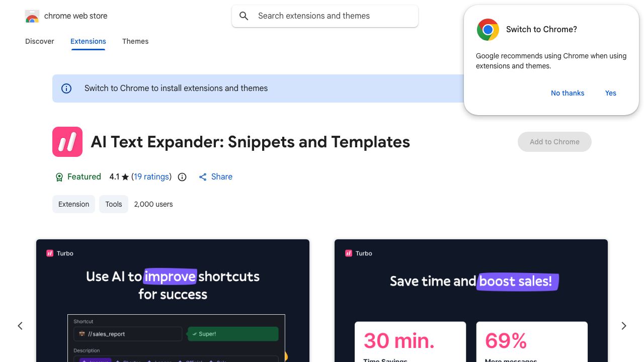 Linguix Turbo: Text Expander and Shortcuts website screenshot