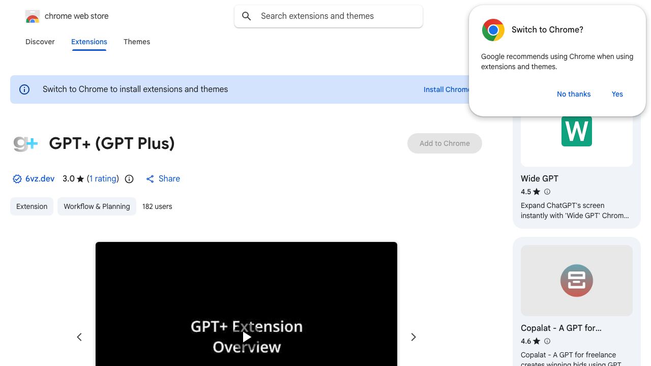 GPT+ (GPT Plus) 网站截图