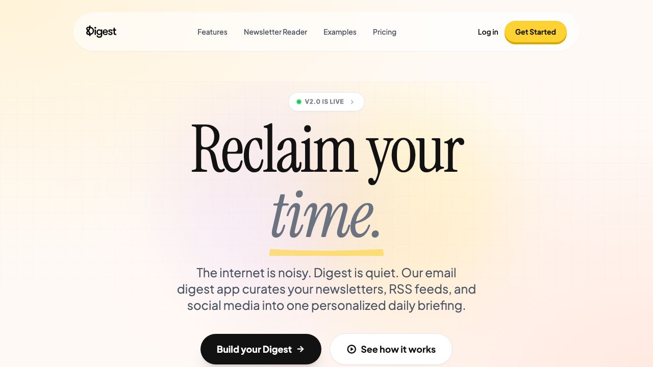 Digest 网站截图