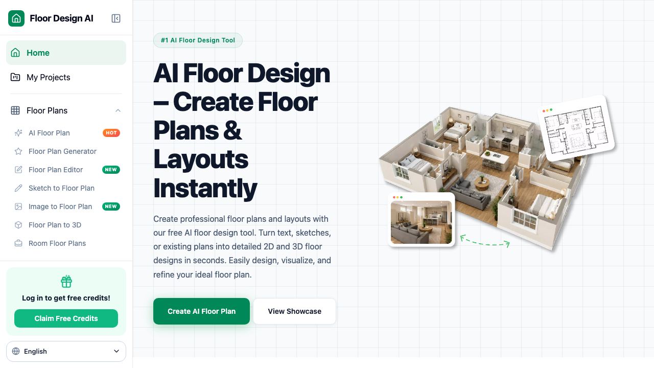 FloorDesign 网站截图