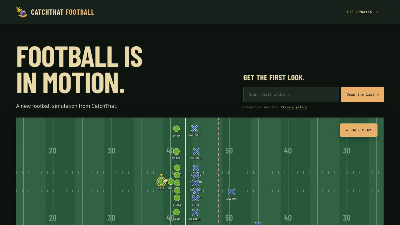 CatchThat website screenshot