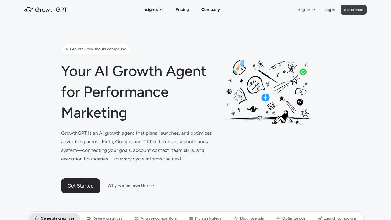 Midas AI website screenshot