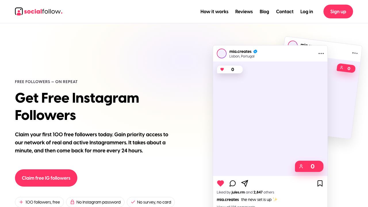 socialfollow.co 网站截图