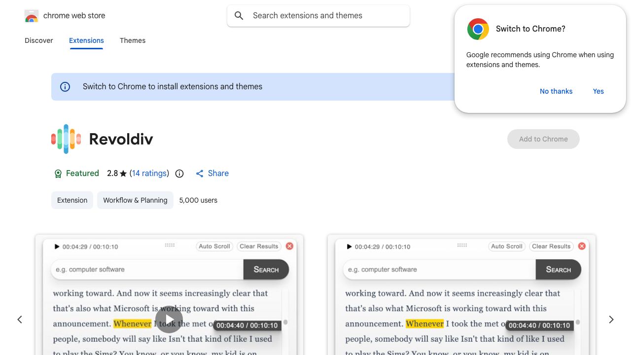 Revoldiv website screenshot