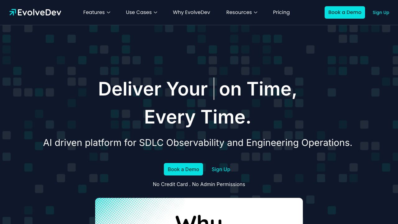 EvolveDev 网站截图